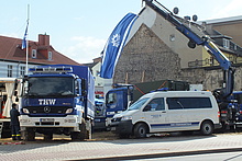 Technik zum Anfassen wird präsentiert.