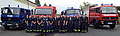Gruppenbild der Freiwilligen Feuerwehr Diesdorf und des THW OV-Magdeburg.