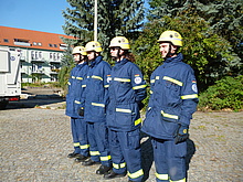 Einweisung der Gruppe