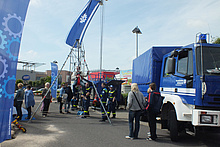 Ein THW-Mehrzweck-Kraftwagen des OV-Haldensleben.