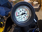 Manometer des Pressluftatmers