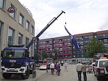 Die Fachgruppe Wassergefahren in Halberstadt.