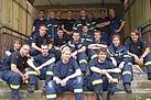 Gruppenbild während der Ausbildung.