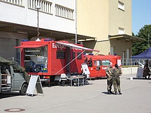 Die mobile Einsatzleitung (ELSA) der Feuerwehr.