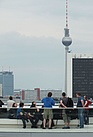 Und hier auf dem Bundestag mit Blick über die Bundeshauptstadt.